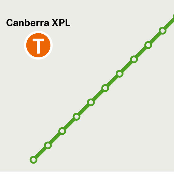 Canberra XPL Map