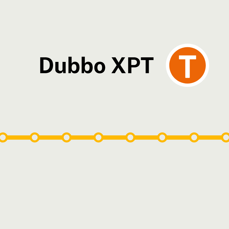 Dubbo XPT Map
